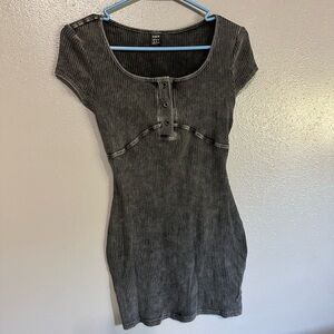 Women's Gray Mini Dress